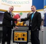 Geomatrix at Applied Acoustics stand
